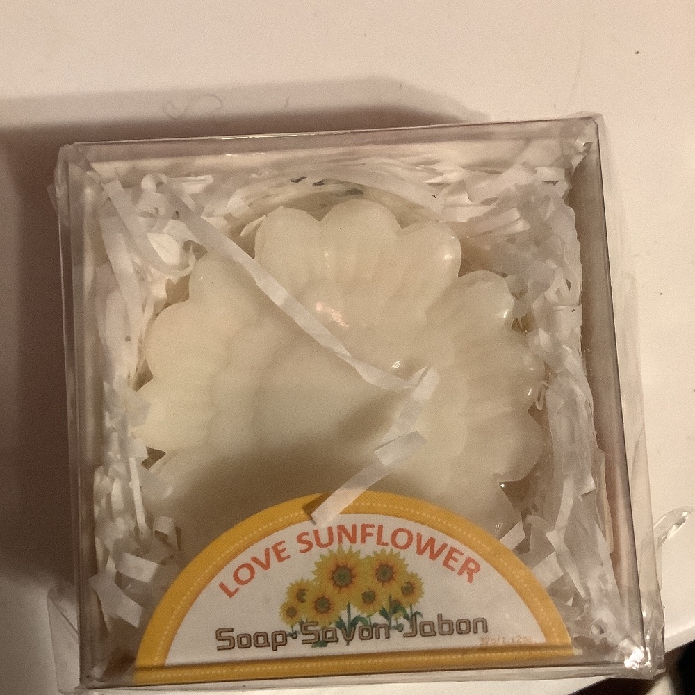 Sunflower soap